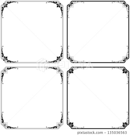 Victorian Decorated Frame 135036563