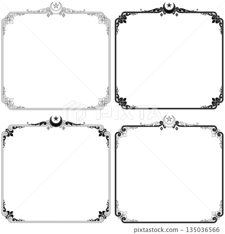 Victorian Decorated Frame Victorian Decorated Frame 135036566