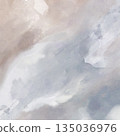 Soft Neutral Watercolor Abstract Background 135036976