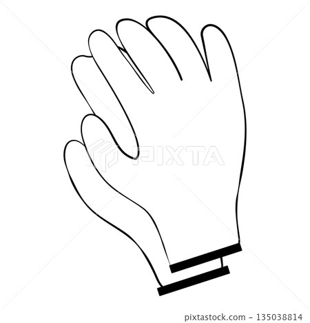 Gloves illustration 135038814