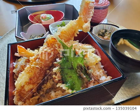 Crab tempura set meal Crab tempura set meal 135039104