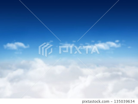 Idyllic view of white cloudscape Idyllic view of white cloudscape 135039634