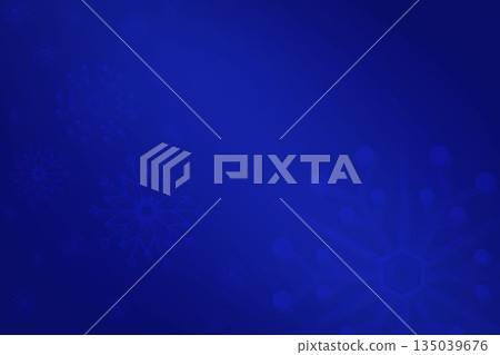 Blue snowflake background Blue snowflake background 135039676