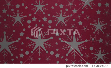 Snowflake wallpaper pattern Snowflake wallpaper pattern 135039686