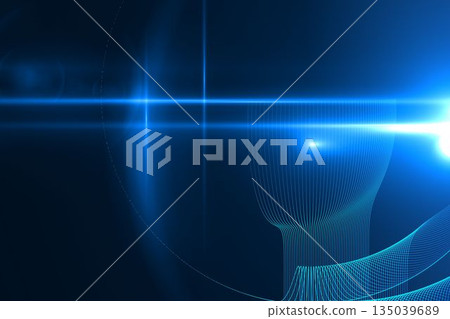 Futuristic glowing black background 135039689