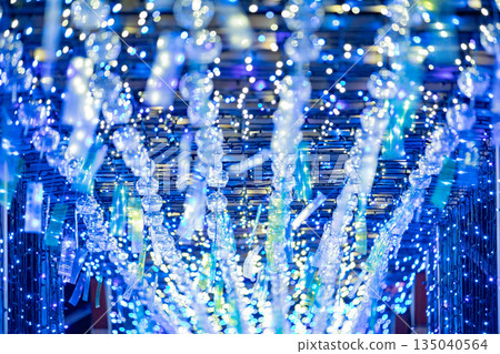 [Tobishima Village, Aichi Prefecture] Tobishima Yoi Akari: A Spectacular View of Wind Chimes and Illuminations 135040564