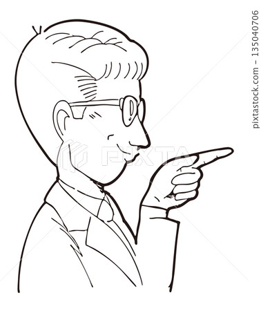 Finger pointing Finger pointing 135040706