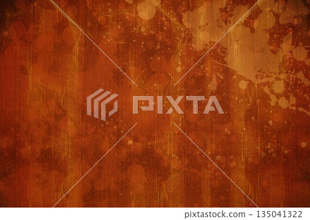 Brown paint splashed surface 135041322