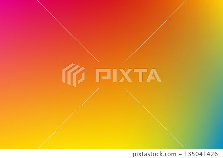Digitally generated image of multi colored background with gradient and copy space 135041426