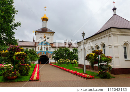 Vvedensky Tolga convent in Yaroslavl, Russia. Golden ring of Russia Vvedensky Tolga convent in Yaroslavl, Russia. Golden ring of Russia 135042183