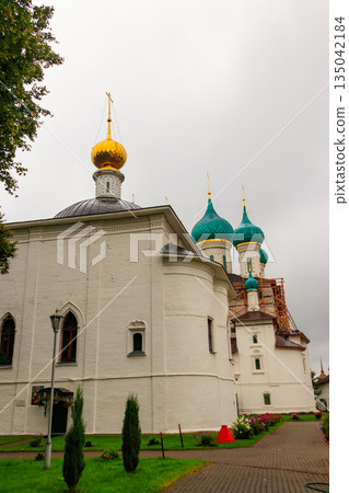 Vvedensky Tolga convent in Yaroslavl, Russia. Golden ring of Russia 135042184
