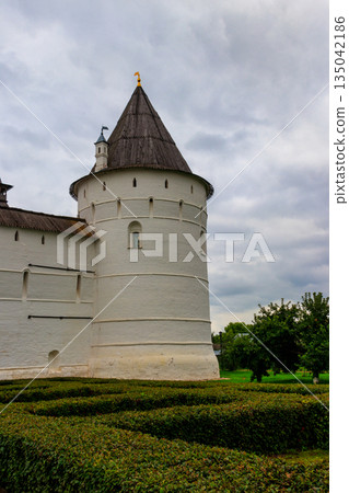 Architectural ensemble of the Rostov Kremlin in Rostov Veliky, Russia. Golden ring of Russia 135042186