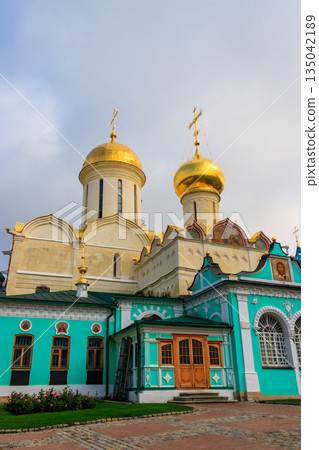 Trinity Cathedral of Trinity Lavra of St. Sergius in Sergiev Posad, Russia Trinity Cathedral of Trinity Lavra of St. Sergius in Sergiev Posad, Russia 135042189