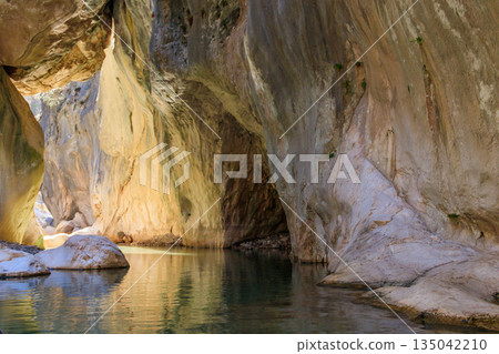 View of Goynuk canyon in Antalya province, Turkey 135042210