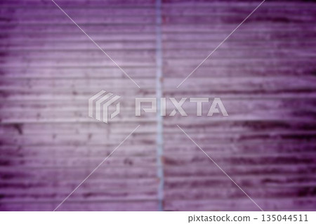 Horizontal wooden planks are showing purple-pink tint with central seam, wood grain in flat design Horizontal wooden planks are showing purple-pink tint with central seam, wood grain in flat design 135044511
