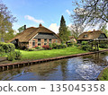 village of Giethoorn, Netherlands 135045358