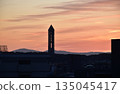 View of eastern Nagoya city in the early morning 135045417