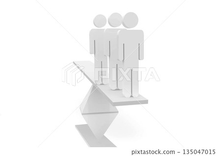 White scales with human figures White scales with human figures 135047015