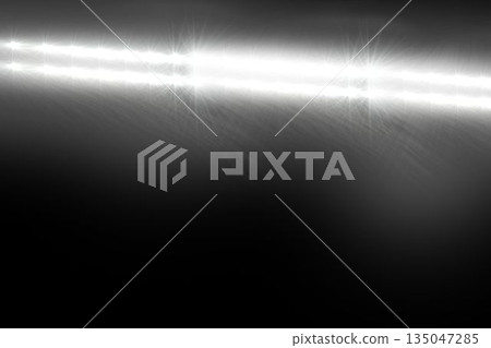 Showing flat design light beam emitting starburst flares and streaks in dark space Showing flat design light beam emitting starburst flares and streaks in dark space 135047285
