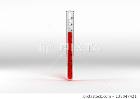 Test tube with chemical solution Test tube with chemical solution 135047421