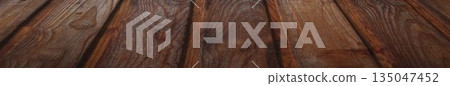 Full frame shot of brown plank Full frame shot of brown plank 135047452