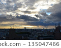 View of the southern part of Nagoya city at sunset 135047466