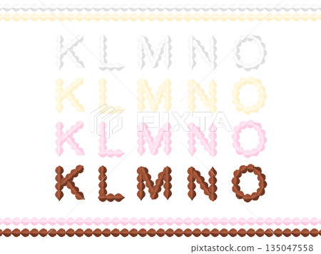 Fresh Cream Font (KLMNO) Fresh Cream Font (KLMNO) 135047558