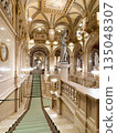 The Vienna State Opera's magnificent grand staircase and sculptures Neo-Renaissance architecture 135048307