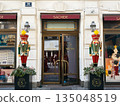 Vienna's top luxury Hotel Sacher entrance and Nutcracker 135048519