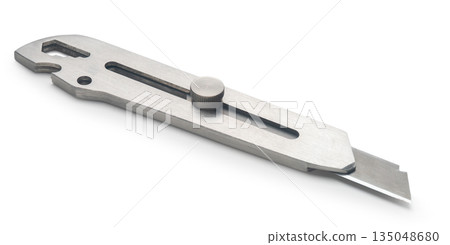 Construction knife close-up Construction knife close-up 135048680
