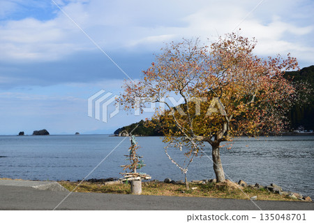 Scenery of the mouth of the Bansho River 135048701