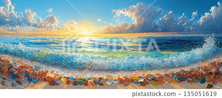 Beautiful beach 135051619