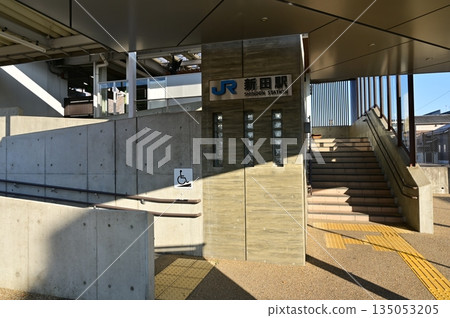 Shinden Station (Nara Line) East Exit Shinden Station (Nara Line) East Exit 135053205