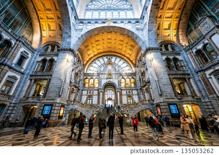 Belgium Antwerp Central Station Belgium Antwerp Central Station 135053262