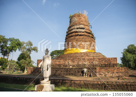 THAILAND PHITSANULOK WAT ARANYIK CHEDI THAILAND PHITSANULOK WAT ARANYIK CHEDI 135055060