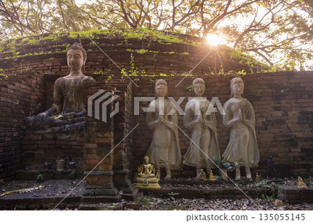 THAILAND PHITSANULOK WAT WIHAN THONG CHAN PALACE 135055145