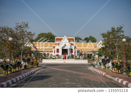 THAILAND PHITSANULOK WAT WIHAN THONG CHAN PALACE THAILAND PHITSANULOK WAT WIHAN THONG CHAN PALACE 135055218