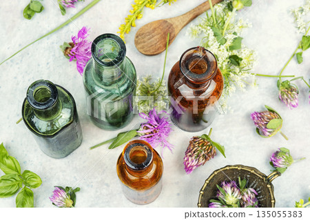 Herbal Therapy Concept Herbal Therapy Concept 135055383