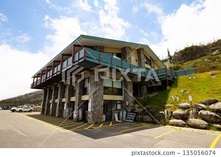 Charlotte Pass Village During Summer in Australia 135056074