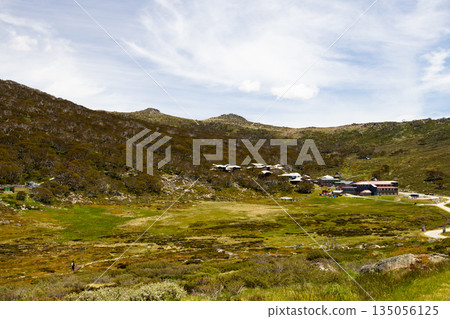 Charlotte Pass Village During Summer in Australia Charlotte Pass Village During Summer in Australia 135056125