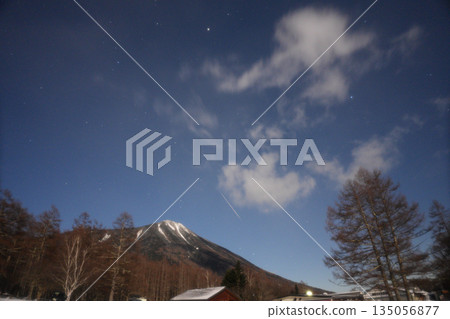 A meteor that fell over Mount Nantai 135056877