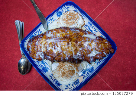Traditional Torrijas Dessert in Toledo Spain Traditional Torrijas Dessert in Toledo Spain 135057279