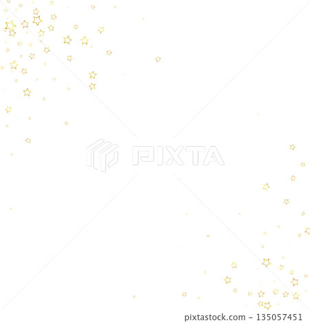 Starry night fairy tale background. Cute sparkling twinkles, christmas spirit in the air. Festive stars vector illustration on white background. Starry night fairy tale background. Cute sparkling twinkles, christmas spirit in the air. Festive stars vector illustration on white background. 135057451