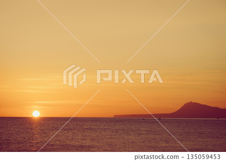 Sunrise over sea 135059453