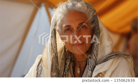 神聖治癒者－一個融合了跨文化元素的3D角色 135062639