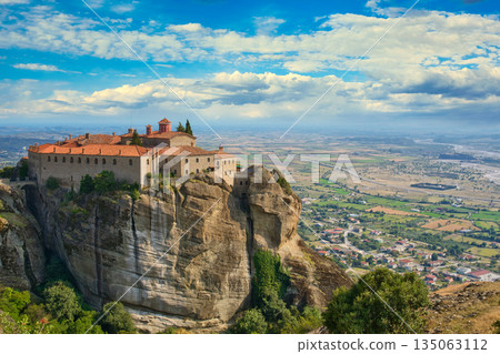 Monastery of St. Stephen on a sunny day 135063112