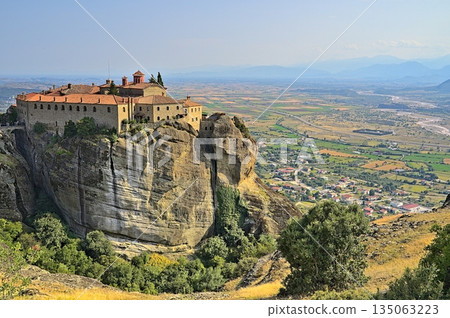 Monastery of St. Stephen on a sunny day Monastery of St. Stephen on a sunny day 135063223