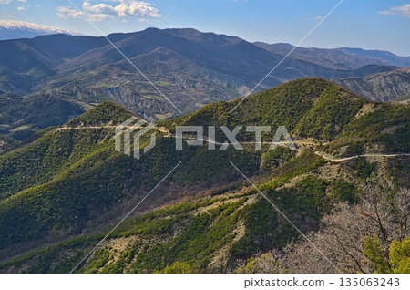 View in the national park Hotova-Dangell near Permet View in the national park Hotova-Dangell near Permet 135063243