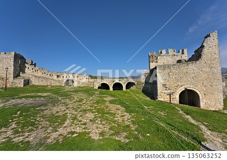 The entrance gate of the castle of Berat The entrance gate of the castle of Berat 135063252