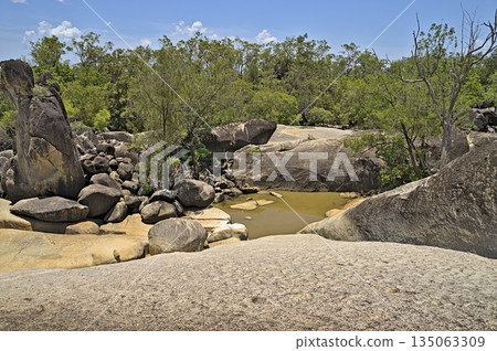 Granite Gorge national park near the city of Cairns Granite Gorge national park near the city of Cairns 135063309